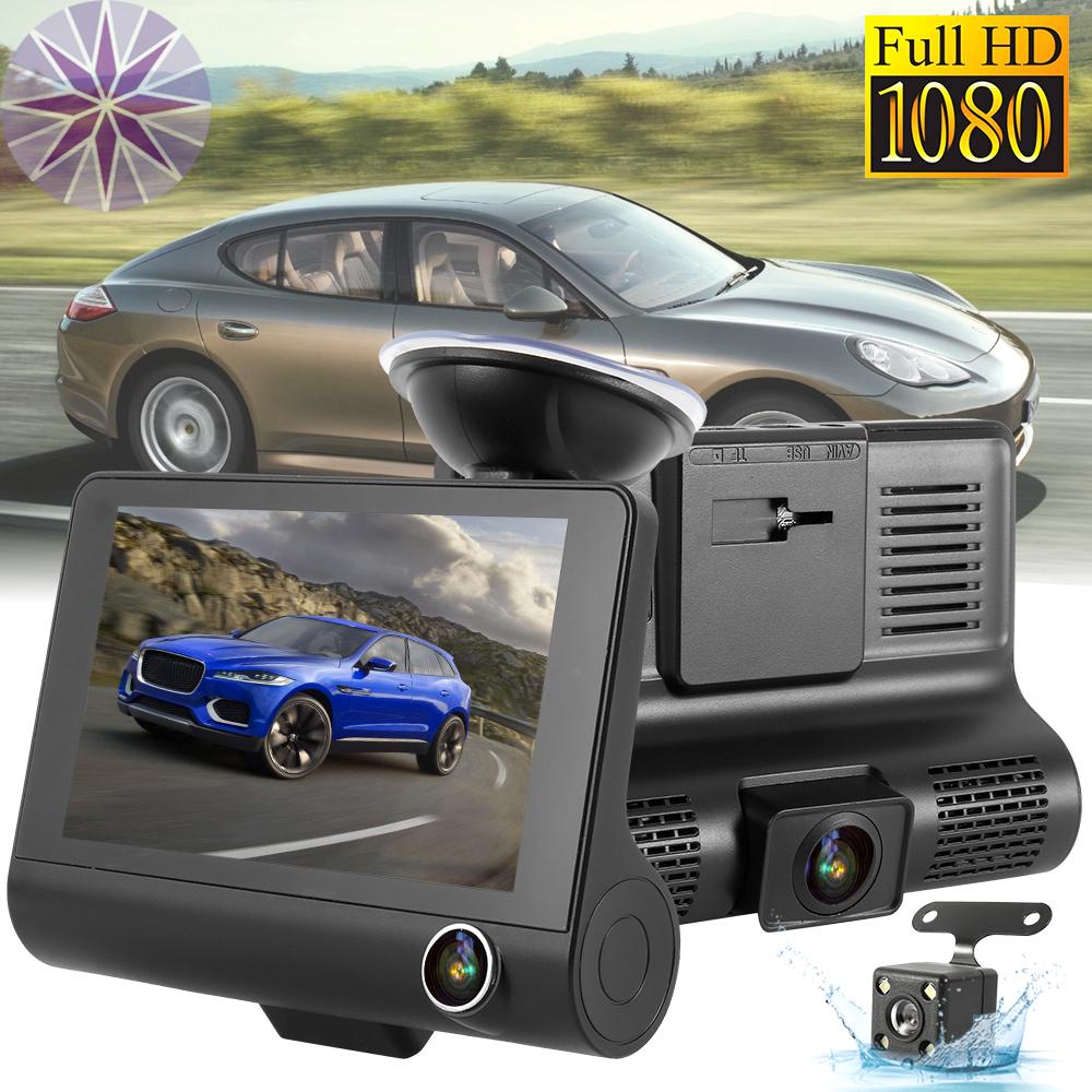 Camera Ghi Hình Góc Rộng DVR Full HD 1080P 3 Lens Cho Xe Hơi SHOPTKC2768