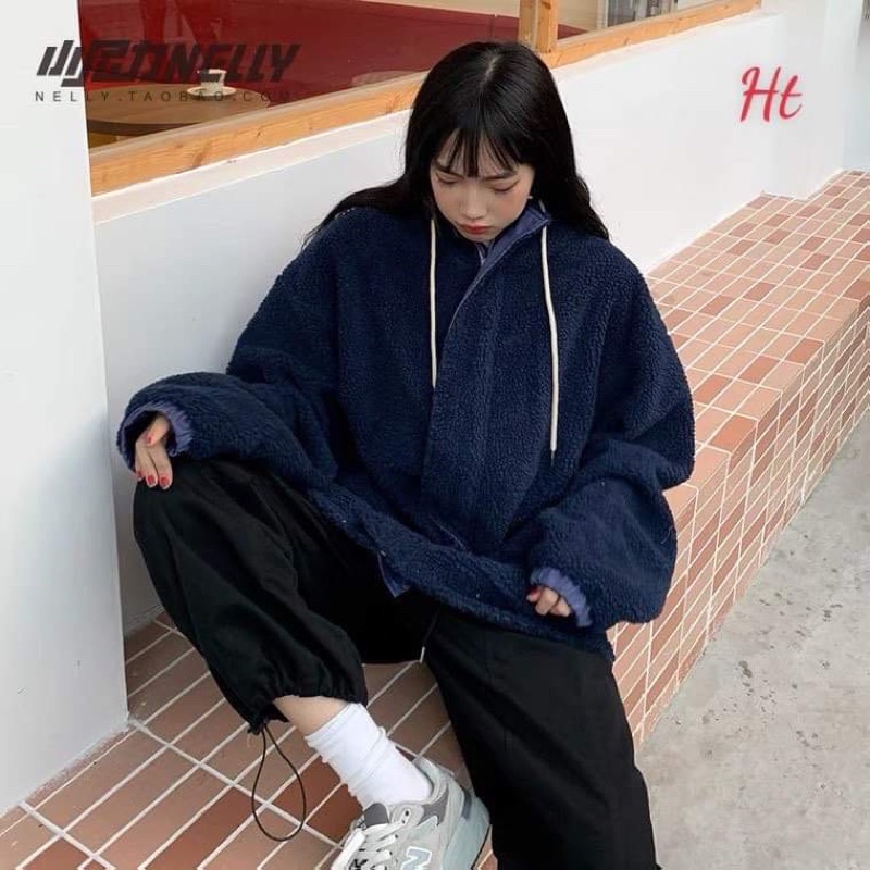 Áo lông mũ nắp túi hộp HT12