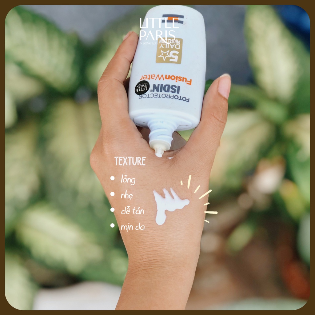 Kem Chống Nắng Isdin Fotoprotechtor Fusion Water Spf 50 50ml
