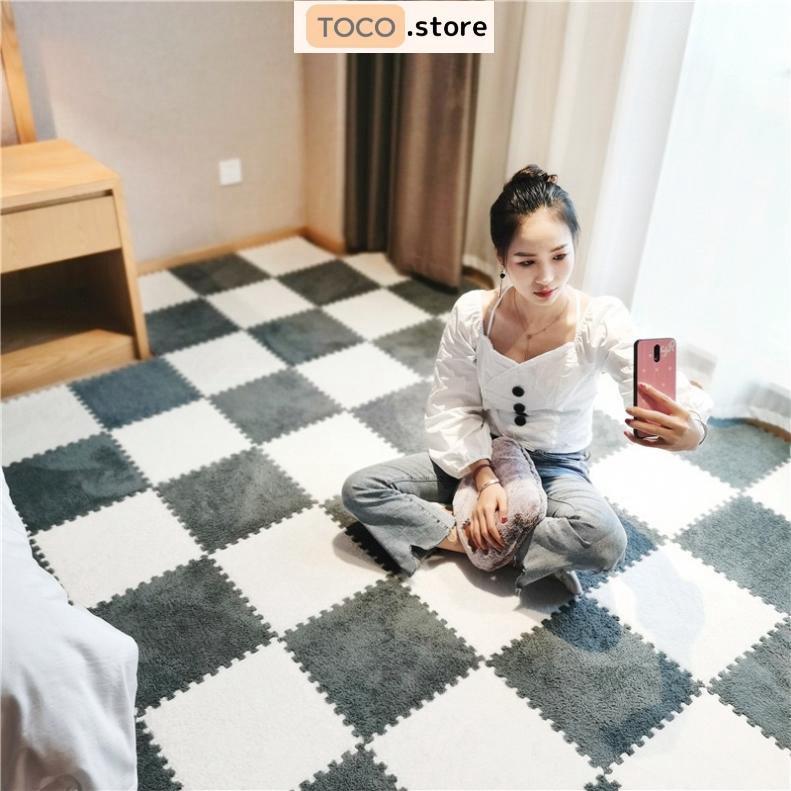 Thảm xốp trải trang trí cho sàn phòng ngủ, thảm xốp EVA