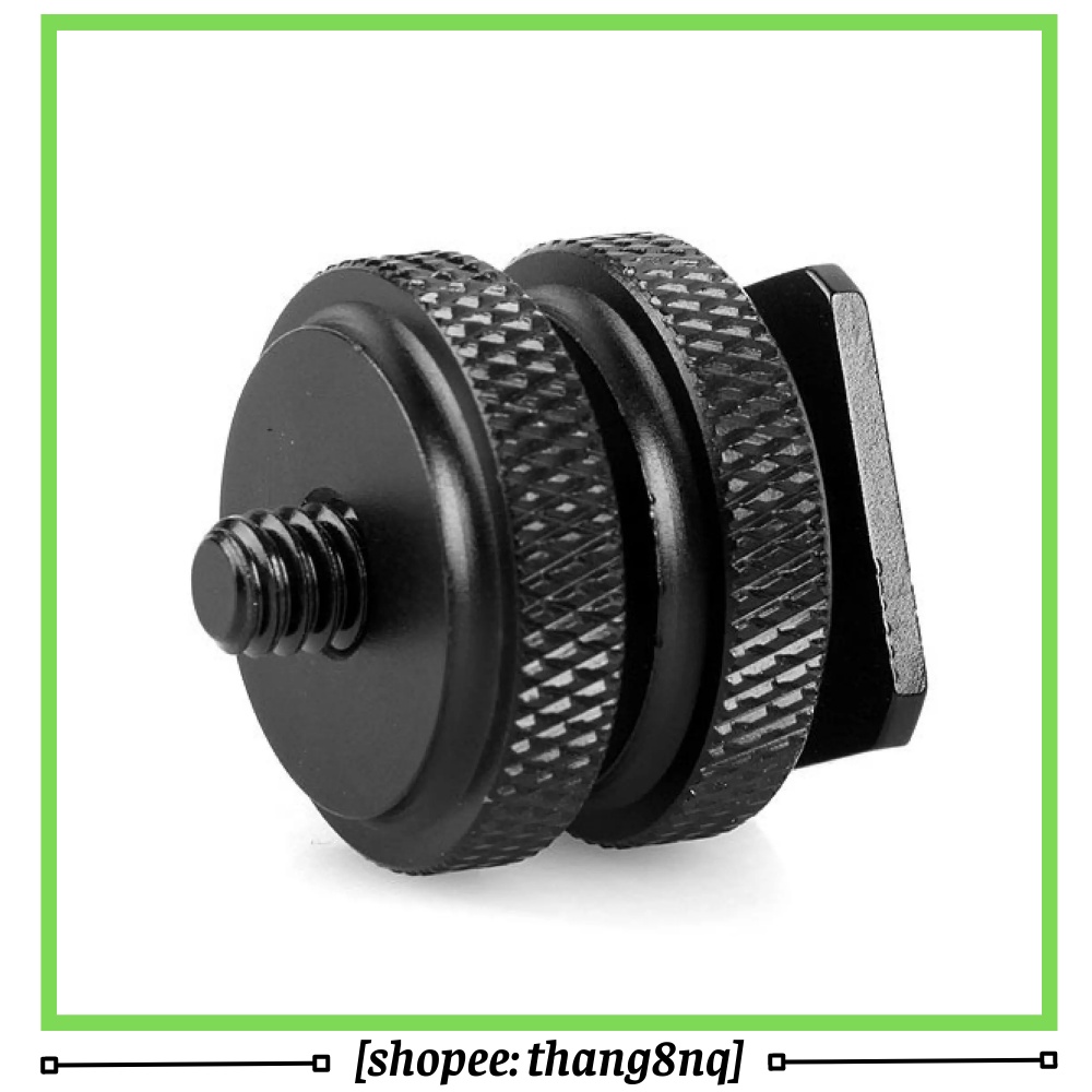 Mount 3 cold shoe, 3 chuyển đổi ngàm lạnh cho máy ảnh, gopro gắn flash, micro