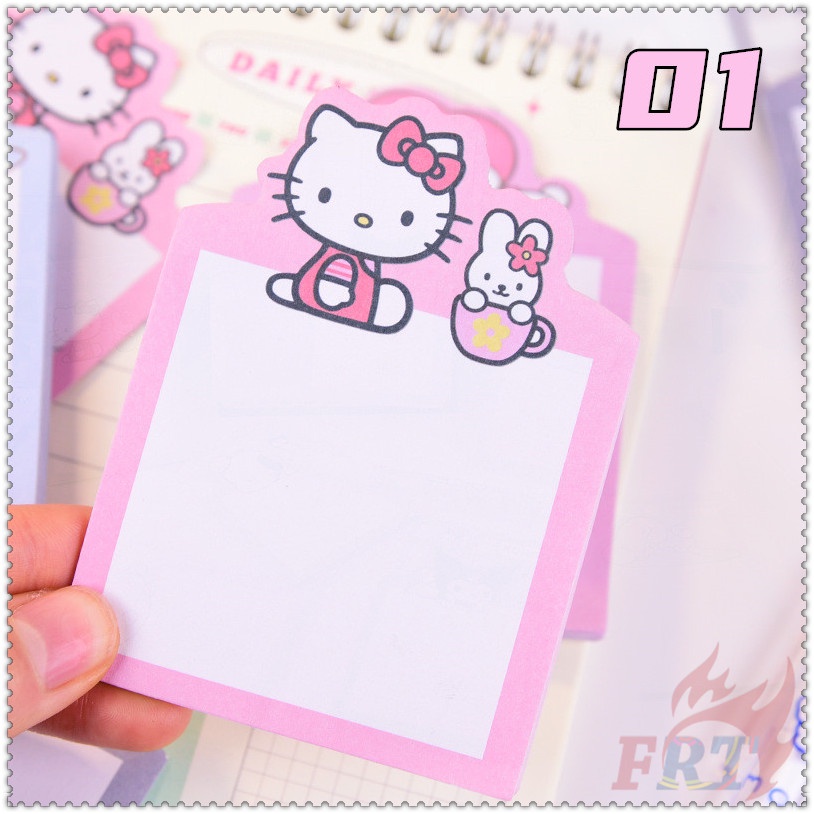 ❣️Set 30 Tấm Giấy Ghi Chú Họa Tiết hello kitty / kuromi / my melody / cinnamoroll / Pompurin / pochacco - sanrio q-6❣️Miếng Dán Ghi Nhớ Họa Tiết Hoạt Hình Dễ Thương