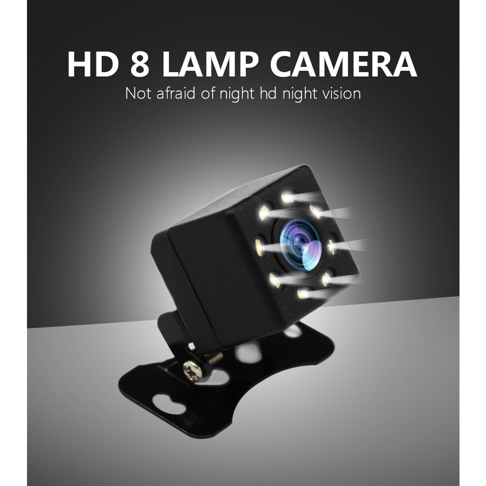 Camera lùi xe 8/12 bóng LED tầm nhìn ban đêm chống thấm nước đảo ngược Máy ảnh chống thấm nước HD đậu xe cảnh đêm | BigBuy360 - bigbuy360.vn