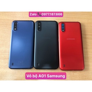 Vỏ bộ samsung A01 kèm phím sườn