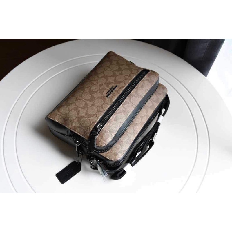 Cặp nam Coach West Camera Bag công sở