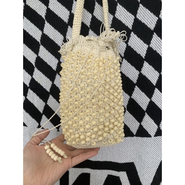 Túi handmade đính hạt xinh xỉu