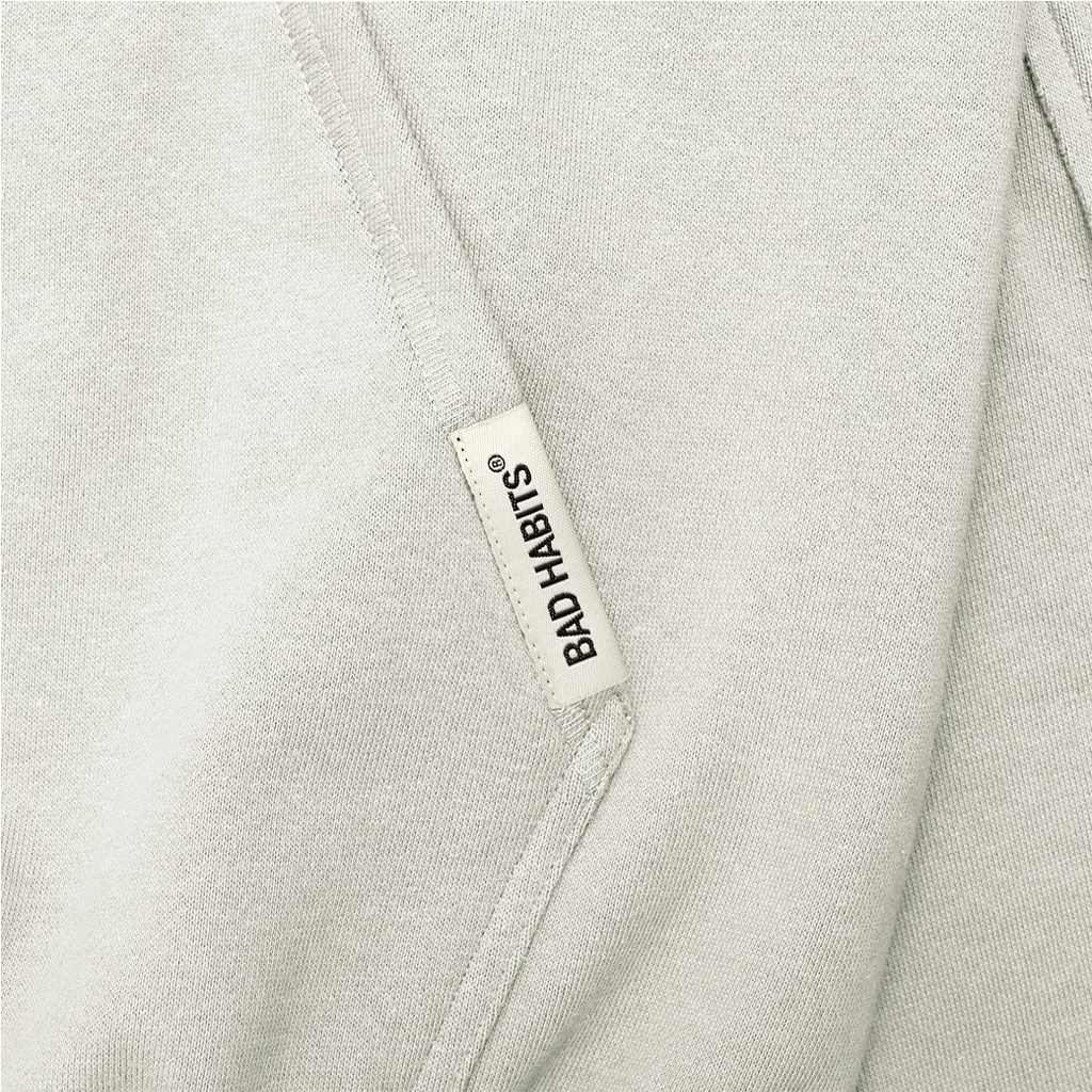 Áo Khoác Nam Nữ Bad Habits RAW HOODIE SAND - Local Brand Chính Hãng