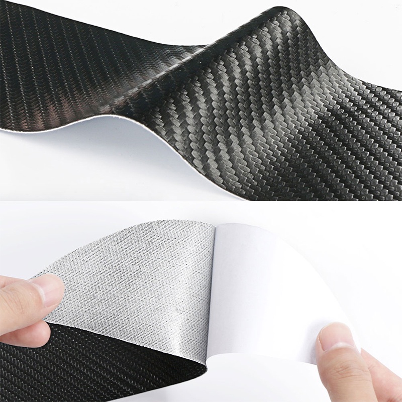 1 Miếng Dán Logo 3D Bằng Sợi Carbon Bảo Vệ Cốp Sau Xe Hơi Mazda 5 6 323 626 RX8 CX5 CX-4 MX3 MX5 Atenza Axela