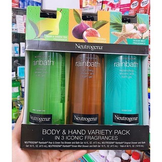 Sữa Tắm Neutrogena Rainbath 473ml Set 3 chai [ hoả tốc ]