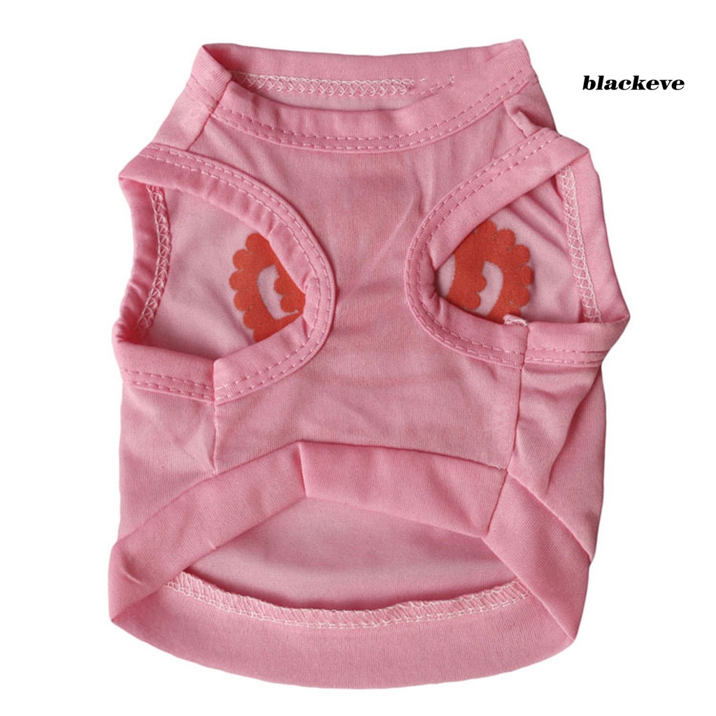 Áo Thun Polyester Thoáng Khí In Họa Tiết blackeve Thời Trang Xuân Hè Cho Cún Cưng