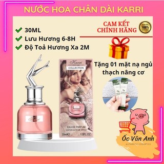 Nước hoa nữ karri perfume collection 30ml nước hoa chân dài cô gái