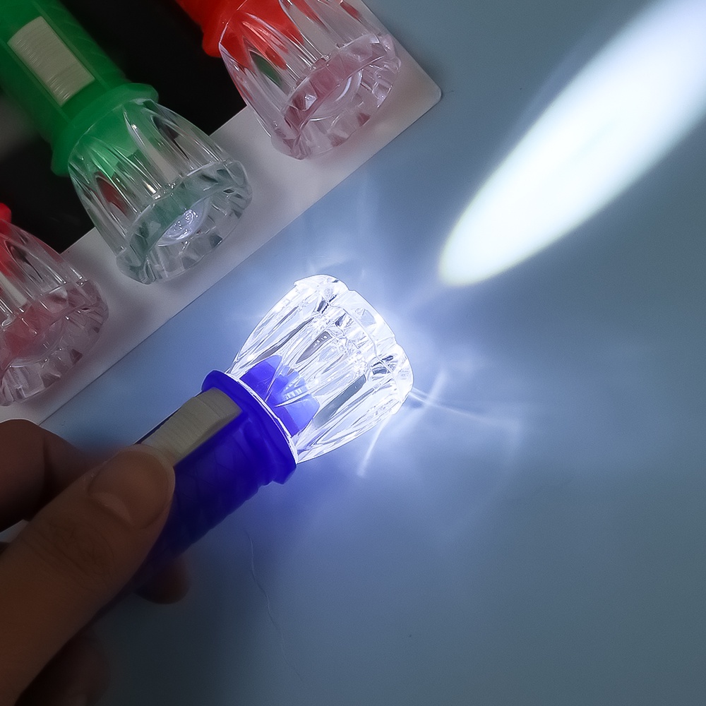 Đèn Pin LED Mini Đa Năng Có Dây Đeo Tiện Dụng