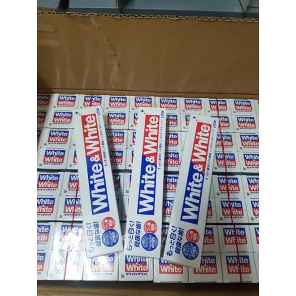 Kem đánh răng white and white Lion 150g