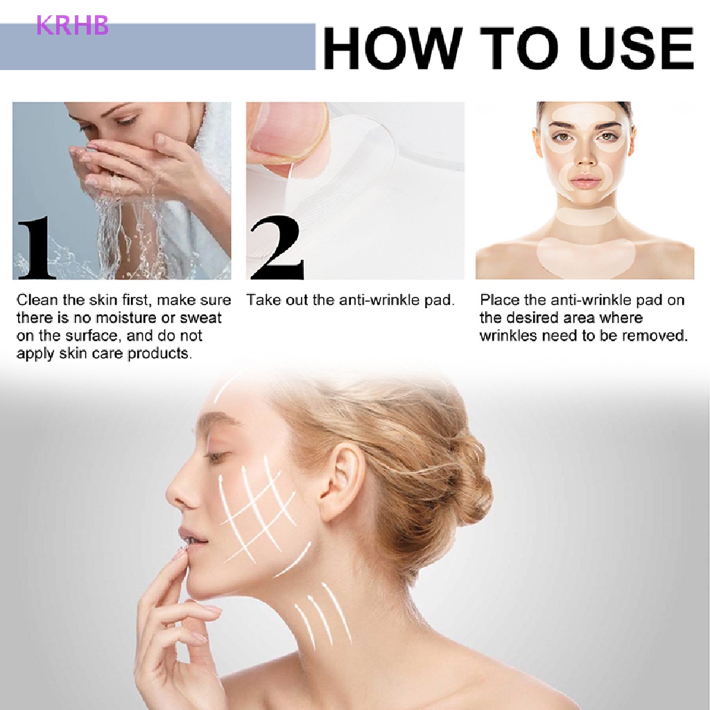 Set 11 Miếng Dán Silicone Chống Nhăn Da Mặt Tiện Dụng Mới