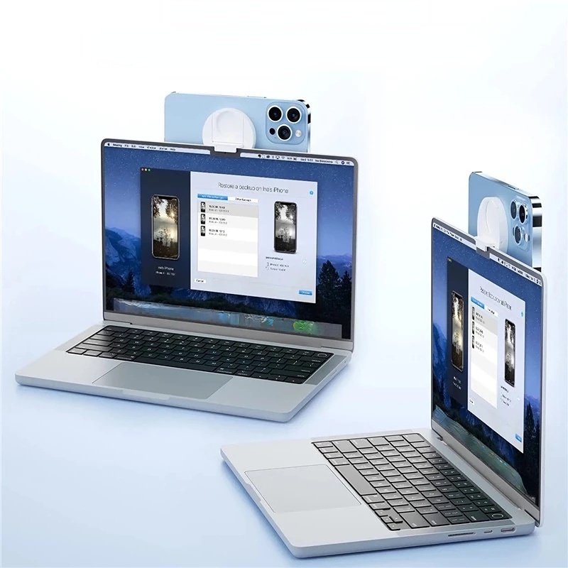 Giá Đỡ Điện Thoại Dạng Nhẫn Màu Trắng Và Đen Có Thể Tháo Rời Cho IPhone