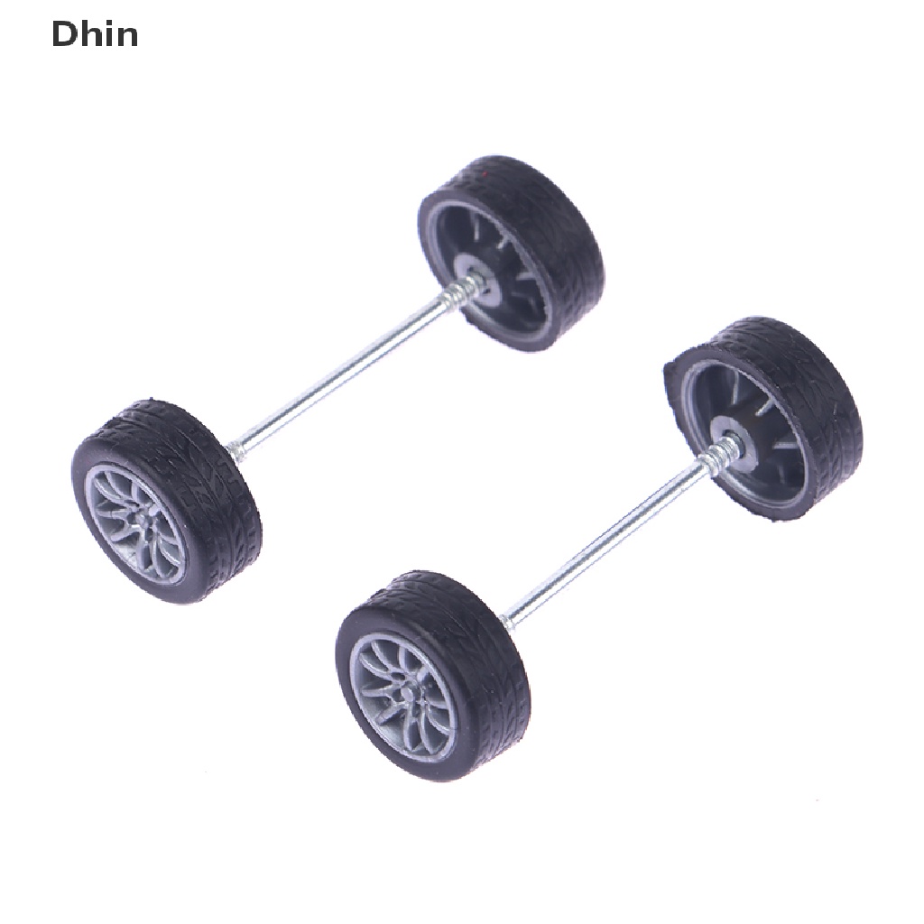 1 Bộ Bánh Xe Cao Su Tỉ Lệ 1: 64 Dành Cho Xe Hơi Đồ Chơi