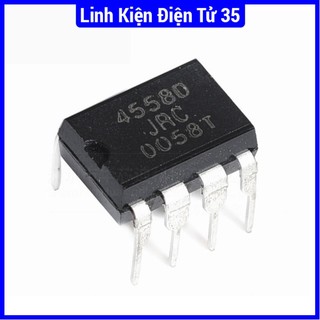 IC chức năng 4558D chân cắm DIP8