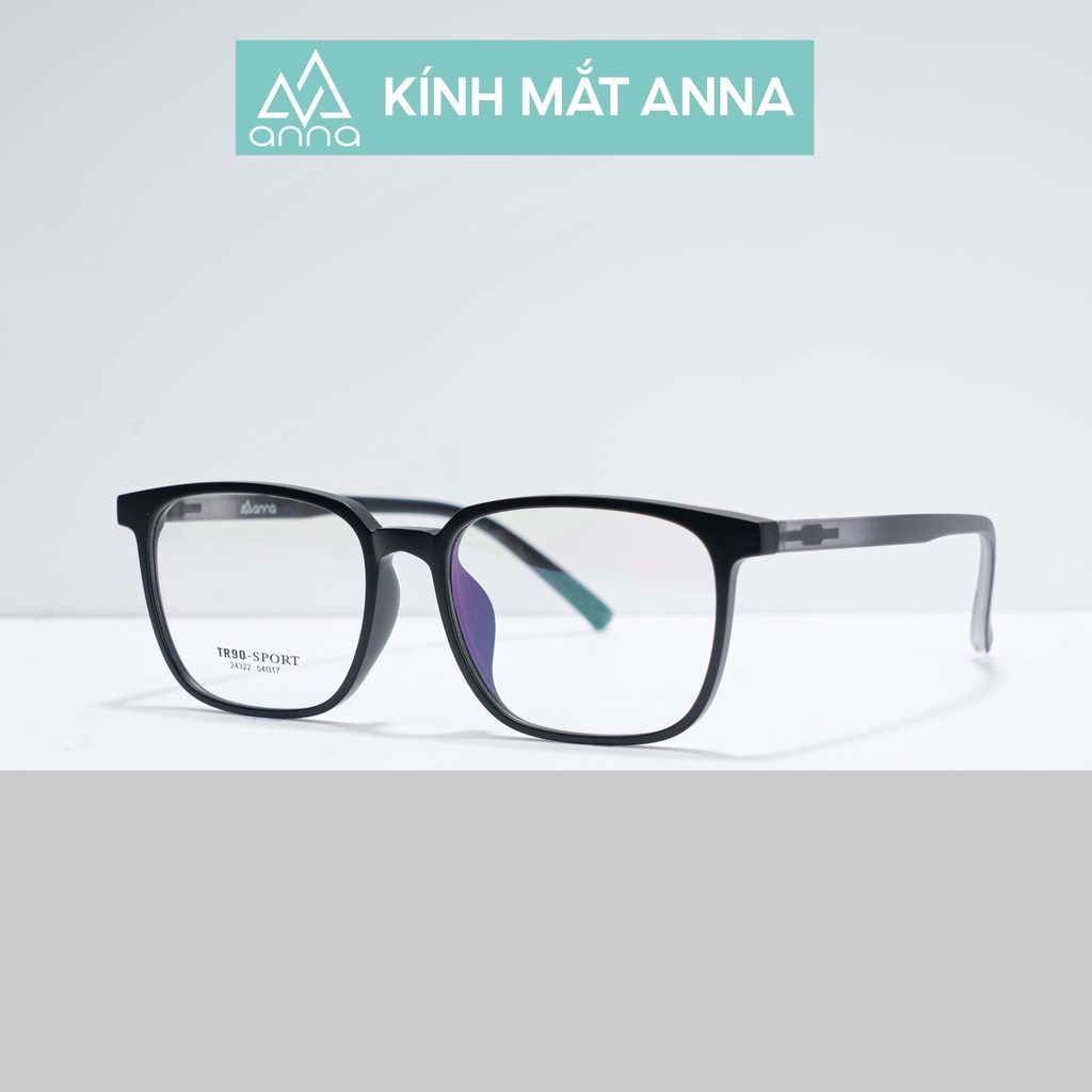 Gọng kính mắt thời trang ANNA nam nữ dáng vuông chất liệu nhựa cao cấp 300SH019