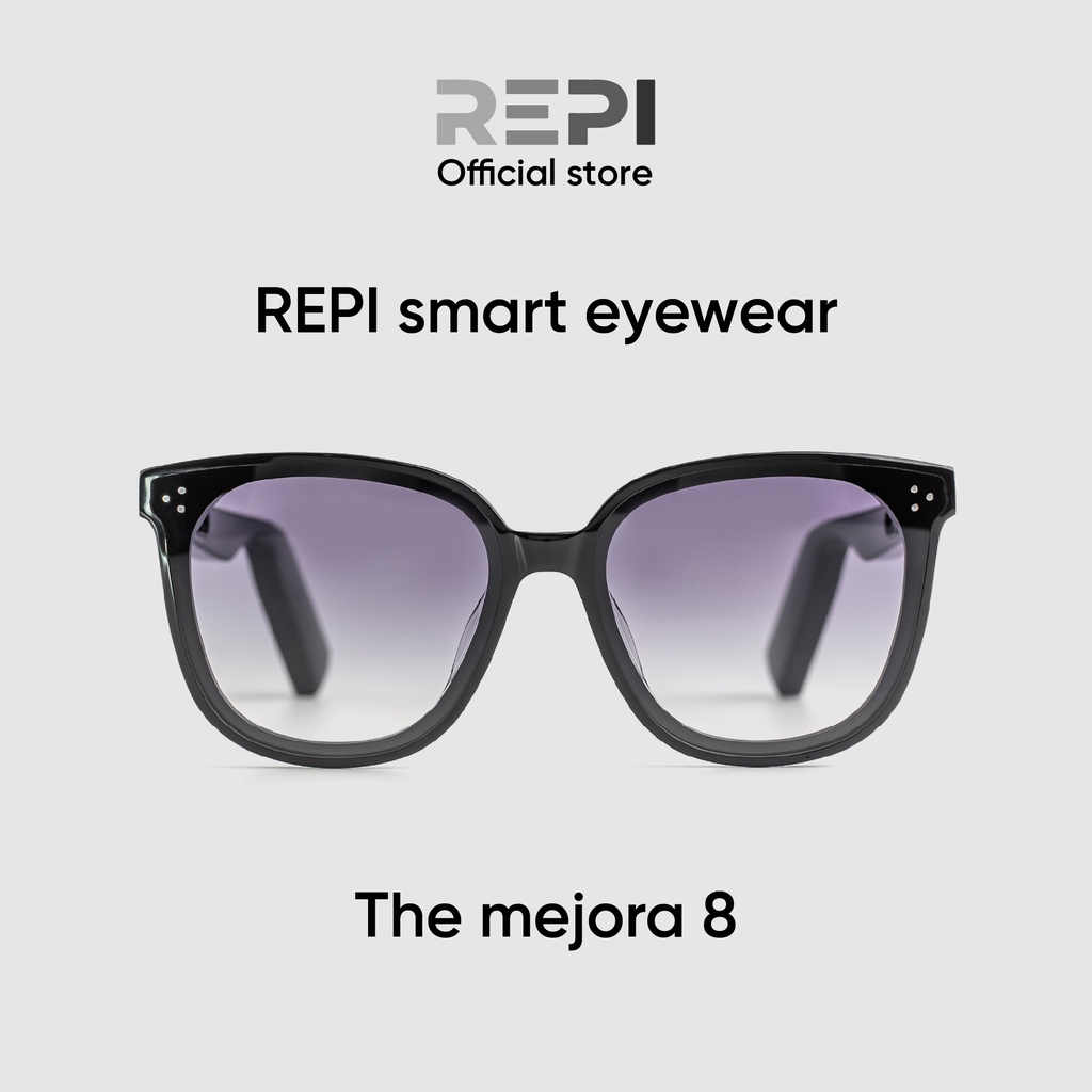 Kính Nghe Nhạc Repi Smart Eyewear -The mejora 07- Tích Hợp Loa Bluetooth - Nghe Nhạc - Nhận Cuộc Gọi - Nhiều Kiểu Dáng