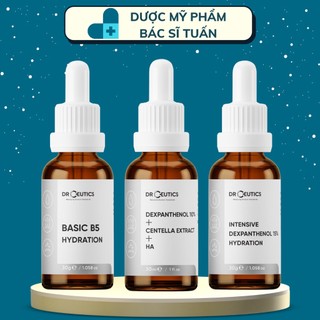 Serum b5 drceutics 5% 10% 15% cấp ẩm phục hồi làm dịu da 30ml / 100ml
