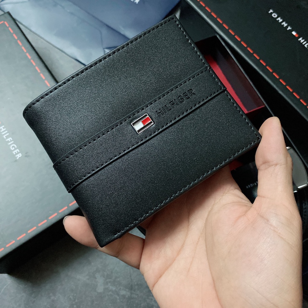 Set TM ví sọc giữa + nịt vuông trơn - S261