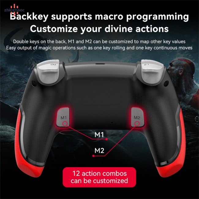 Tay Cầm Chơi Game Bluetooth Không Dây Cho Ps4 Ios Android Switch Computer Tv