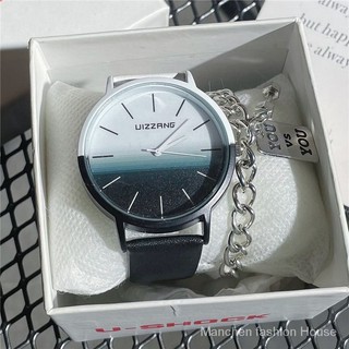 Đồng Hồ Đeo Tay Màu Trắng Đen Phong Cách Tối Giản Thời Trang Cho Nam Và Nữ đồng hồ đeo tay unisex đồng hồ thời trang đồng hồ đeo tay nam