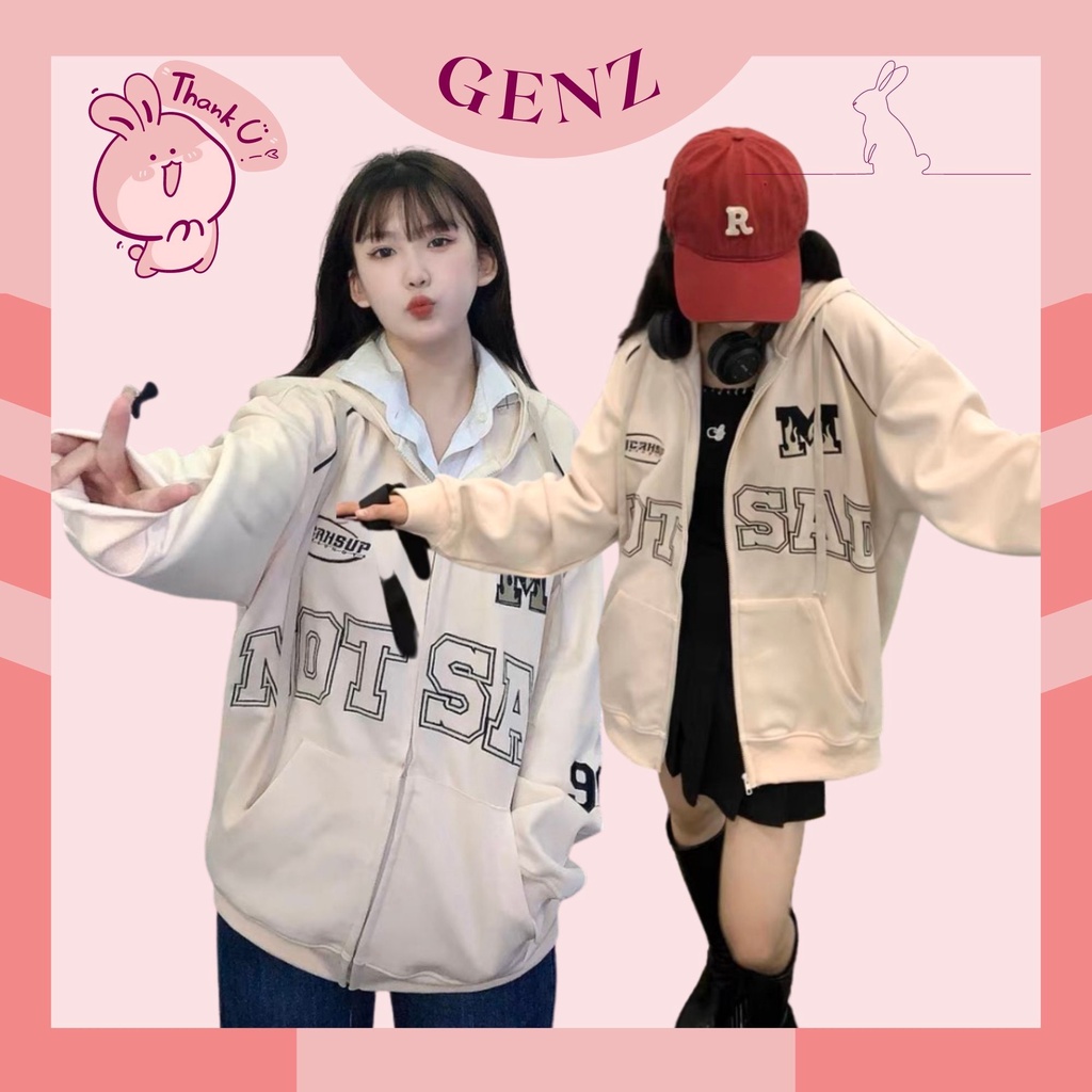 Áo khoác zip hoodie from rộng, hoodie zip nỉ bông, freesize from từ 40kg - 70kg,  nỉ bông hoodie, ngoại bao đẹp không Xù