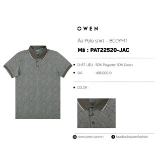 ÁO THUN OWEN PAT22520-JAC