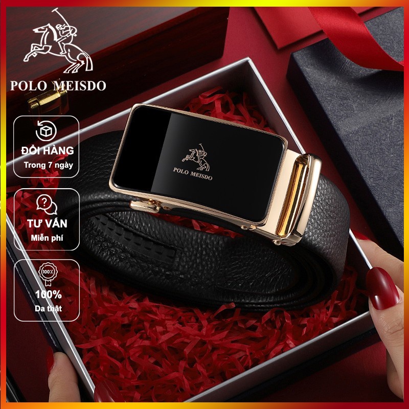 Thắt lưng da cao cấp chính hãng Polo Meisdo TL15