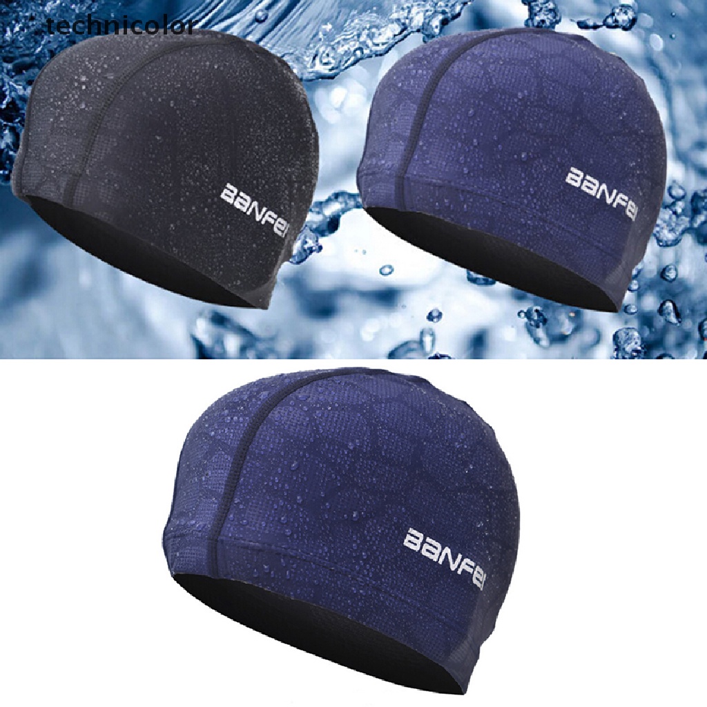 Mũ Bơi Chất Liệu Nylon Độ Co Giãn Cao Linh Hoạt Cho Người Lớn