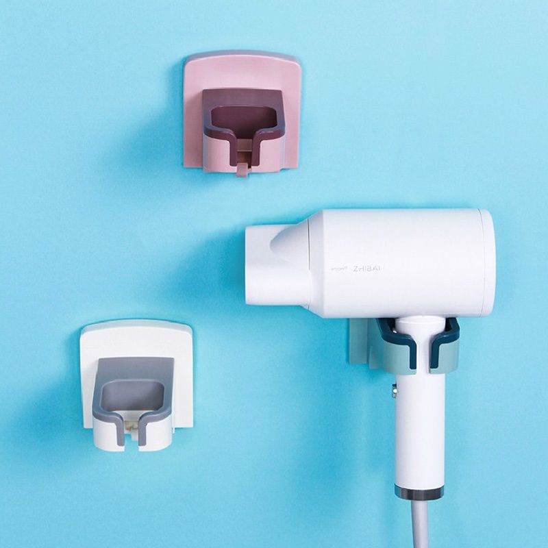Hair Dryer Rack Punch-Free Wall-Mounted Toilet Bathroom Hair Dryer Special Storage Rack New Family S