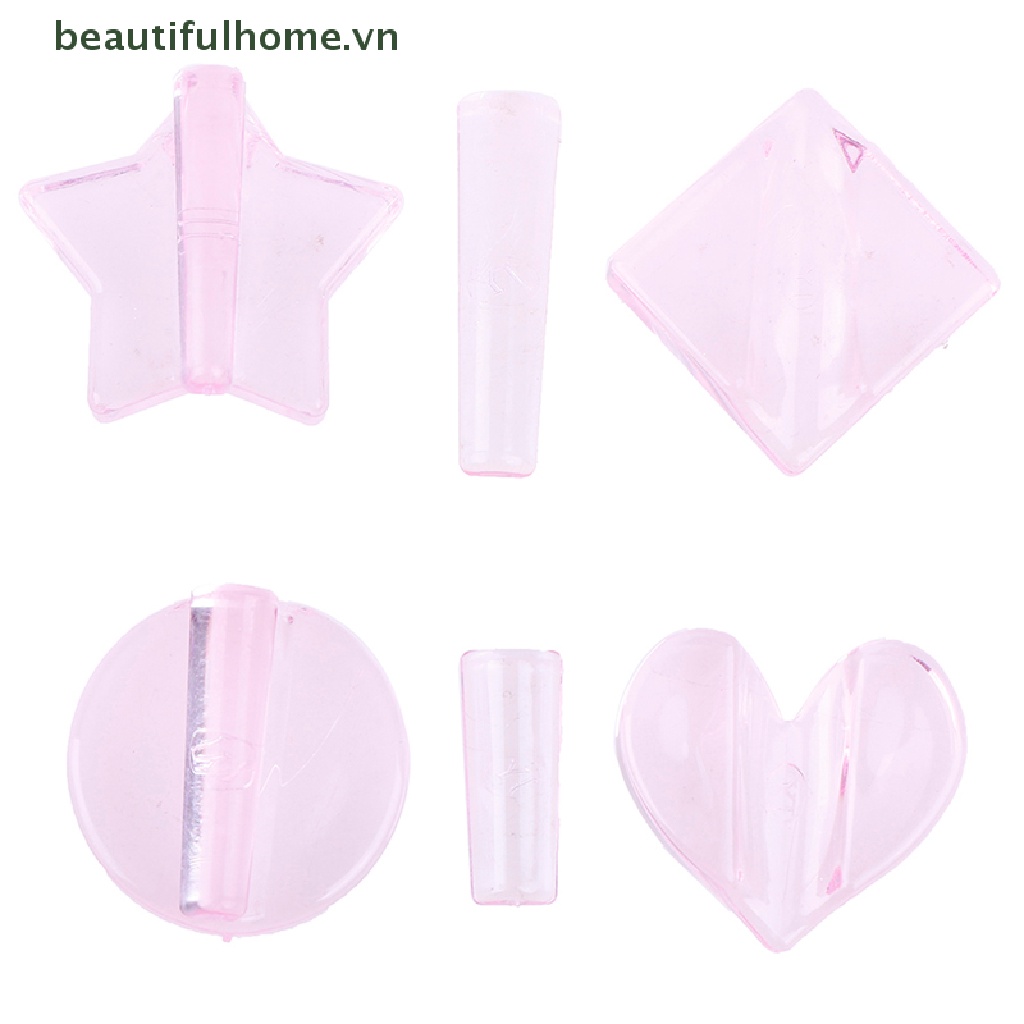 1 Bộ Khuôn Làm Móng Dạng Nén Tạo Hình Vòng Cung Trang Trí Nghệ Thuật