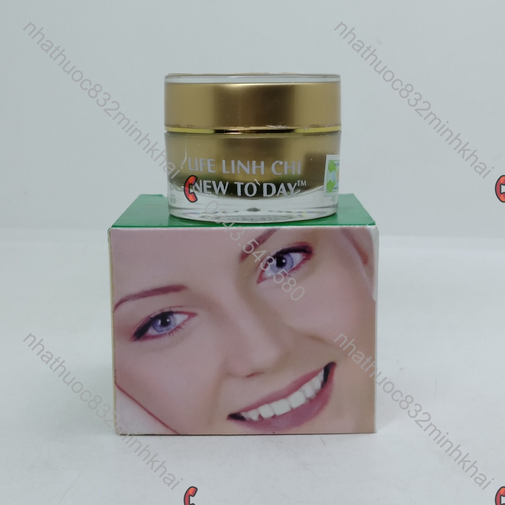 KEM DƯỠNG TRẮNG DA NGĂN NGỪA NÁM (tàn nhang, đồi mồi) LIFE LINH CHI NEW TO DAY 12g