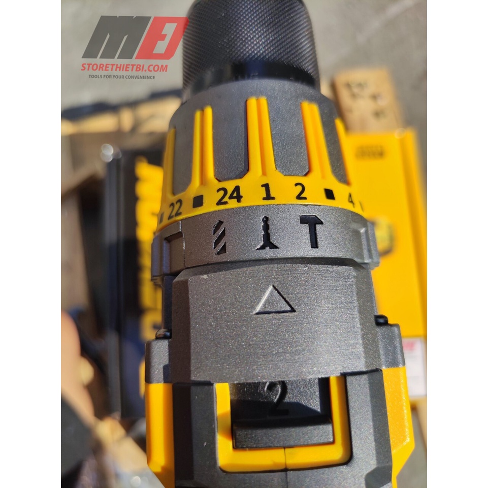 Máy khoan 3 chức năng Dekton 120Nm  D20-ID13120ATC Chân Pin DEWALT