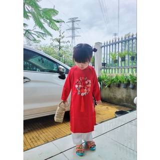 áo dài tết cho bé gái