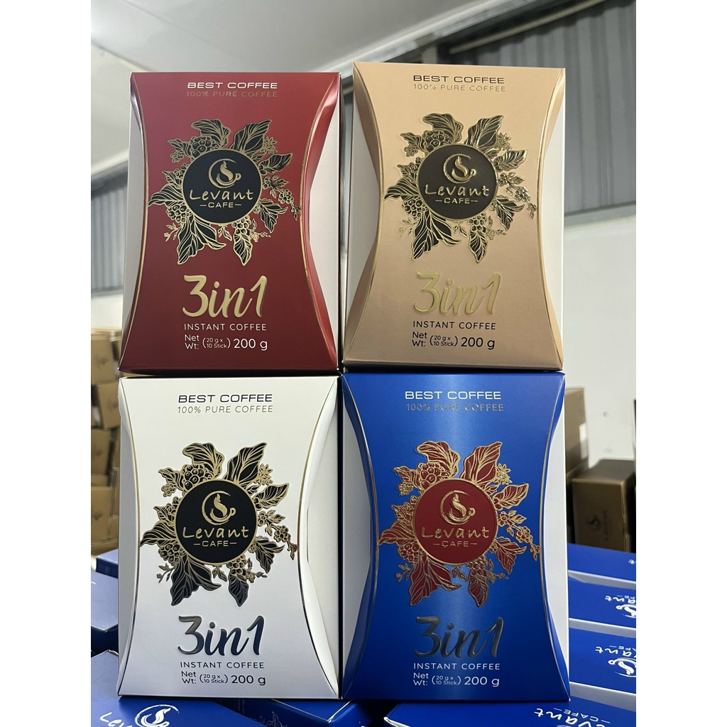 Cafe Levant 3in1 - Cafe hòa tan - Hàng Tết 2023 date xa