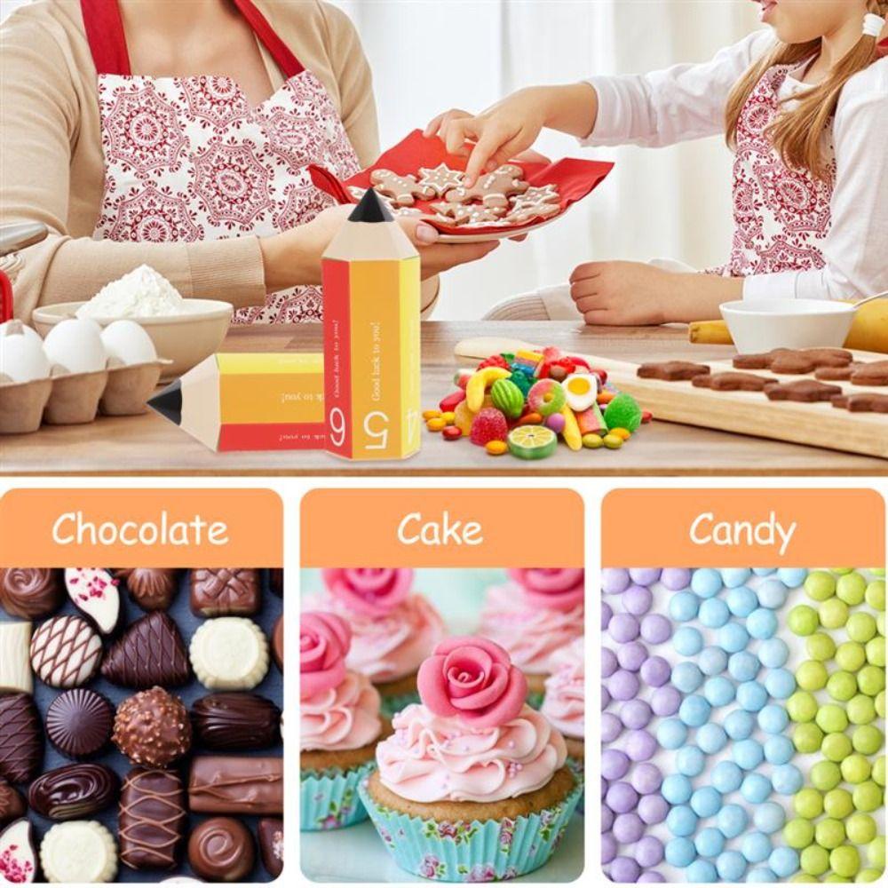 LLOYD Hộp Quà Tặng Hình Bút Chì Hoạt Hình Sáng Tạo Trang Trí Tiệc Cưới / Tốt Nghiệp