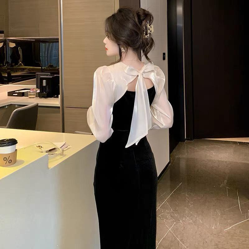 Váy Thời Trang Sét Váy Áo Dự Tiệc Cao Cấp Thanh lịch 50 - 100Kg