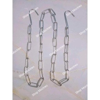 Dây xích nhôm treo móc quần áo 1.5met