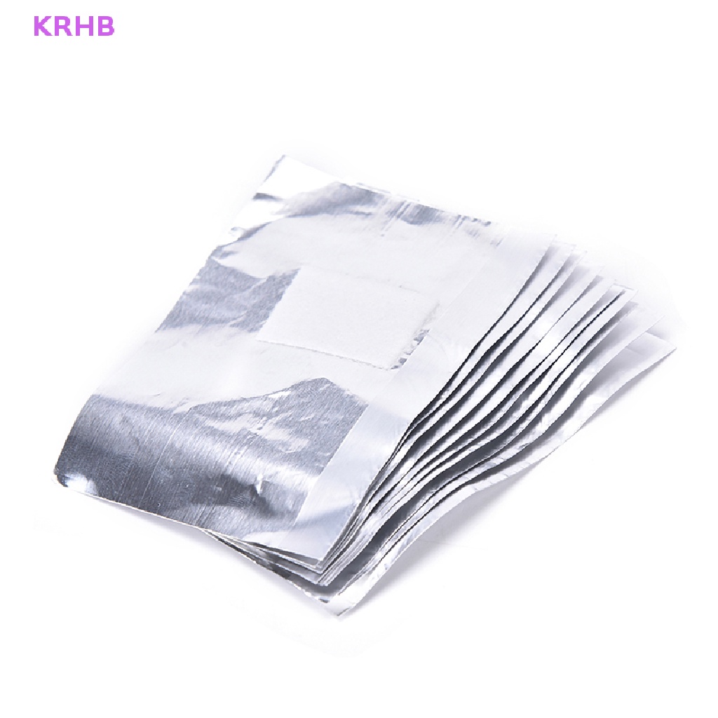 Set 50 Giấy Bạc Nhôm Quấn Móng Tay Nghệ Thuật Mới