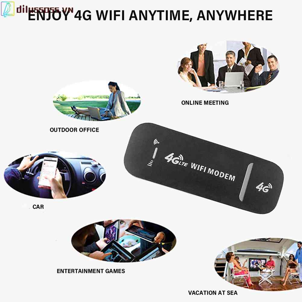 Thiết Bị Phát WiFi Không Dây 4G LTE 150Mbps