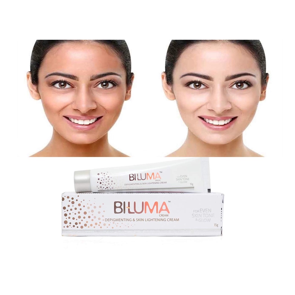 Biluma  Kem Dưỡng Trắng Da Hết Thâm Nám Biluma Cream 15g Arbutin, Kojic Acid