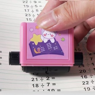 Tocawe New Roller Digital Teaching Stamp Within 100 Teaching Math Practice Questions