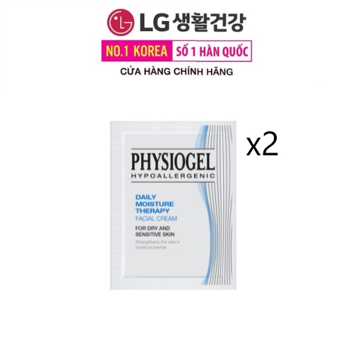 [Quà tặng không bán] Combo 2 Kem dưỡng ẩm dịu nhẹ Physiogel Daily Moisture Therapy Cream dành cho da khô và da nhạy cảm