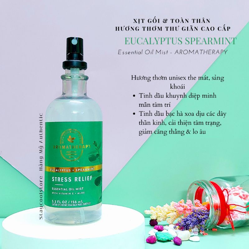 🛏💦Link 1-Hàng Mỹ- XỊT GỐI & TOÀN THÂN THƯ GIÃN BATH & BODY WORKS 156ml