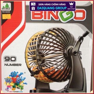 Bộ đồ chơi bingo loto 90 số - lồng quay 24 tờ dò .