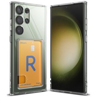 Ốp điện thoại RINGKE PC cứng viền TPU tích hợp ngăn ví mỏng cho Galaxy S23 Ultra