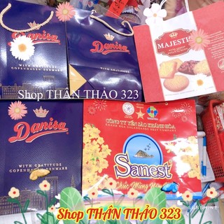 Túi giấy qùa tết các loại các hãng bánh