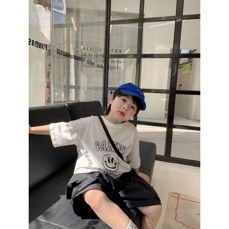 Quần kaki bé trai túi hộp QB330 sz 100-150, cạp chun dây rút, thời trang hè năng động cho bé 2023